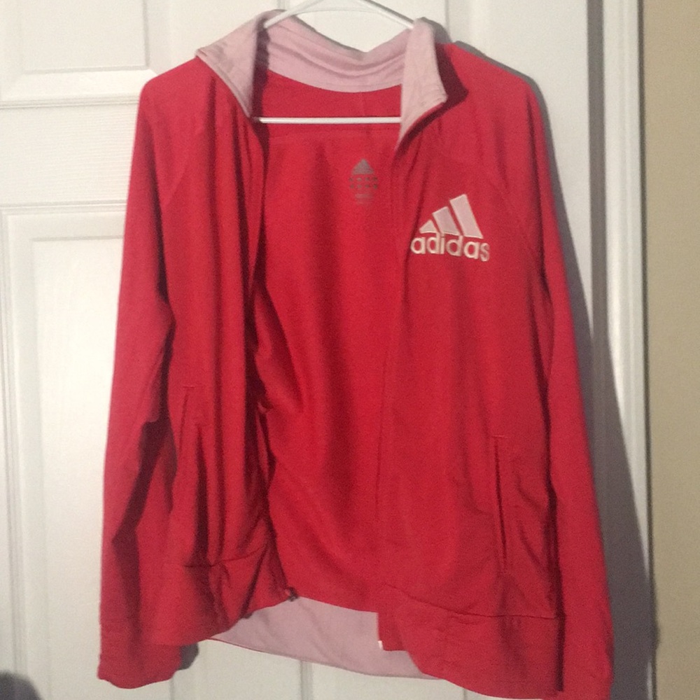 Pink Adidas Jacket